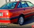 Красный Ауди 80, объемом двигателя 18 л и пробегом 370 тыс. км за 1650 $, фото 1 на Automoto.ua