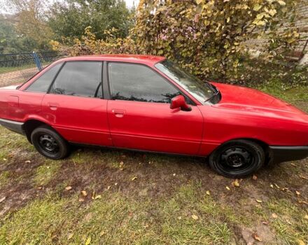 Червоний Ауді 80, об'ємом двигуна 1.8 л та пробігом 356 тис. км за 1500 $, фото 2 на Automoto.ua