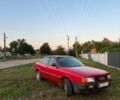 Красный Ауди 80, объемом двигателя 1.8 л и пробегом 80 тыс. км за 1800 $, фото 1 на Automoto.ua