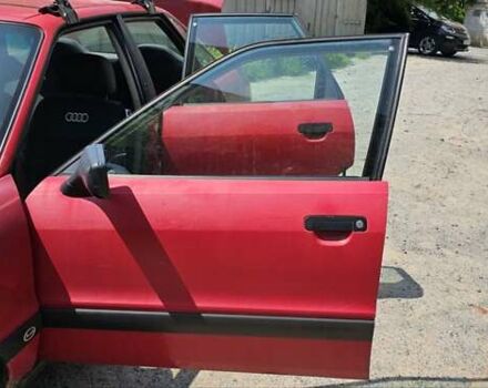 Красный Ауди 80, объемом двигателя 1.78 л и пробегом 130 тыс. км за 1700 $, фото 2 на Automoto.ua