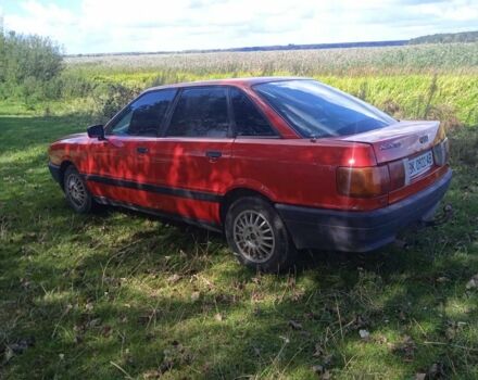 Красный Ауди 80, объемом двигателя 1.8 л и пробегом 80 тыс. км за 1400 $, фото 4 на Automoto.ua