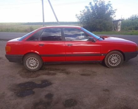 Красный Ауди 80, объемом двигателя 1.8 л и пробегом 80 тыс. км за 1400 $, фото 10 на Automoto.ua