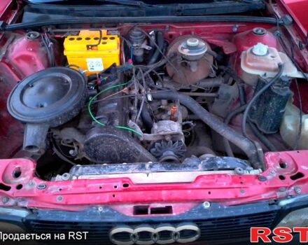 Красный Ауди 80, объемом двигателя 1.8 л и пробегом 300 тыс. км за 1750 $, фото 9 на Automoto.ua