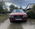 Красный Ауди 80, объемом двигателя 1.8 л и пробегом 360 тыс. км за 1600 $, фото 1 на Automoto.ua