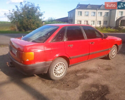 Червоний Ауді 80, об'ємом двигуна 1.8 л та пробігом 23 тис. км за 1400 $, фото 9 на Automoto.ua