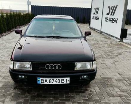 Красный Ауди 80, объемом двигателя 1.8 л и пробегом 281 тыс. км за 1500 $, фото 7 на Automoto.ua