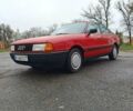 Красный Ауди 80, объемом двигателя 1.78 л и пробегом 320 тыс. км за 2300 $, фото 1 на Automoto.ua