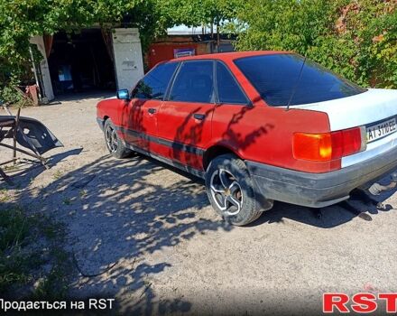 Червоний Ауді 80, об'ємом двигуна 1.8 л та пробігом 100 тис. км за 1650 $, фото 3 на Automoto.ua