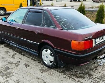 Красный Ауди 80, объемом двигателя 1.8 л и пробегом 281 тыс. км за 1500 $, фото 9 на Automoto.ua
