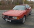 Красный Ауди 80, объемом двигателя 1.8 л и пробегом 299 тыс. км за 1750 $, фото 14 на Automoto.ua