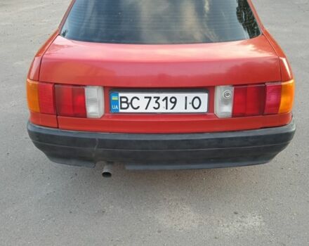 Красный Ауди 80, объемом двигателя 1.8 л и пробегом 365 тыс. км за 1500 $, фото 5 на Automoto.ua