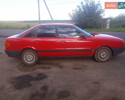 Червоний Ауді 80, об'ємом двигуна 1.8 л та пробігом 23 тис. км за 1400 $, фото 11 на Automoto.ua