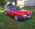 Красный Ауди 80, объемом двигателя 1.8 л и пробегом 80 тыс. км за 1400 $, фото 1 на Automoto.ua