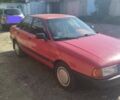 Красный Ауди 80, объемом двигателя 1.8 л и пробегом 350 тыс. км за 2300 $, фото 1 на Automoto.ua