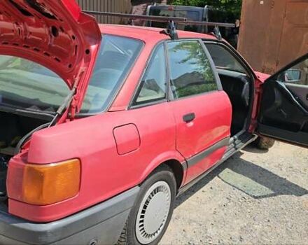 Красный Ауди 80, объемом двигателя 1.78 л и пробегом 130 тыс. км за 1700 $, фото 7 на Automoto.ua