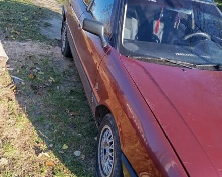 Красный Ауди 80, объемом двигателя 1.8 л и пробегом 250 тыс. км за 1250 $, фото 1 на Automoto.ua