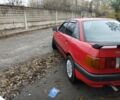 Красный Ауди 80, объемом двигателя 1.8 л и пробегом 263 тыс. км за 1350 $, фото 1 на Automoto.ua