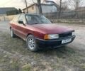 Красный Ауди 80, объемом двигателя 1.8 л и пробегом 338 тыс. км за 1100 $, фото 1 на Automoto.ua