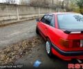Красный Ауди 80, объемом двигателя 1.8 л и пробегом 263 тыс. км за 1350 $, фото 1 на Automoto.ua