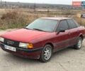 Красный Ауди 80, объемом двигателя 1.6 л и пробегом 400 тыс. км за 1100 $, фото 1 на Automoto.ua