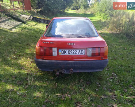 Червоний Ауді 80, об'ємом двигуна 1.8 л та пробігом 23 тис. км за 1400 $, фото 4 на Automoto.ua