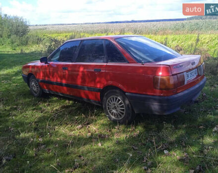 Червоний Ауді 80, об'ємом двигуна 1.8 л та пробігом 23 тис. км за 1400 $, фото 5 на Automoto.ua