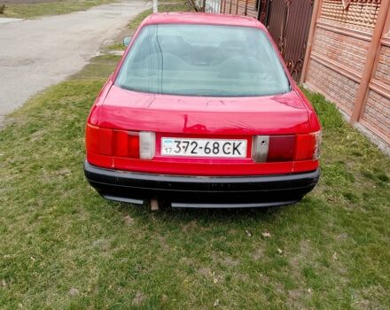Красный Ауди 80, объемом двигателя 0 л и пробегом 10 тыс. км за 1300 $, фото 2 на Automoto.ua