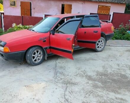 Червоний Ауді 80, об'ємом двигуна 1.8 л та пробігом 320 тис. км за 1000 $, фото 1 на Automoto.ua