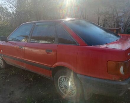 Красный Ауди 80, объемом двигателя 1.8 л и пробегом 2 тыс. км за 750 $, фото 1 на Automoto.ua