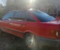 Красный Ауди 80, объемом двигателя 1.8 л и пробегом 2 тыс. км за 750 $, фото 1 на Automoto.ua