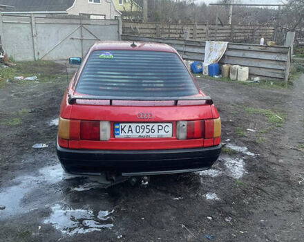 Красный Ауди 80, объемом двигателя 1.78 л и пробегом 180 тыс. км за 1500 $, фото 4 на Automoto.ua