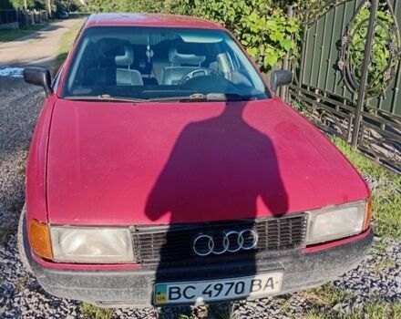 Червоний Ауді 80, об'ємом двигуна 8 л та пробігом 400 тис. км за 800 $, фото 6 на Automoto.ua