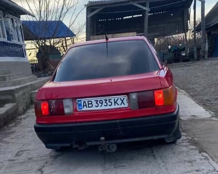 Красный Ауди 80, объемом двигателя 1.8 л и пробегом 410 тыс. км за 1500 $, фото 13 на Automoto.ua