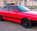 Красный Ауди 80, объемом двигателя 1.8 л и пробегом 341 тыс. км за 801 $, фото 1 на Automoto.ua