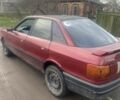Красный Ауди 80, объемом двигателя 1.8 л и пробегом 260 тыс. км за 1400 $, фото 1 на Automoto.ua