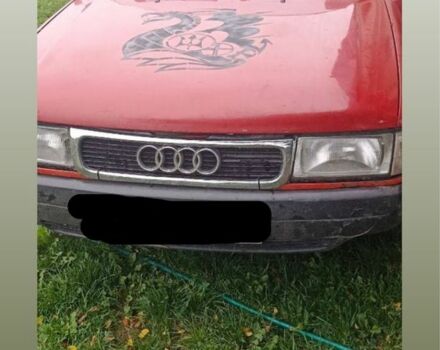 Красный Ауди 80, объемом двигателя 1.8 л и пробегом 2 тыс. км за 750 $, фото 4 на Automoto.ua