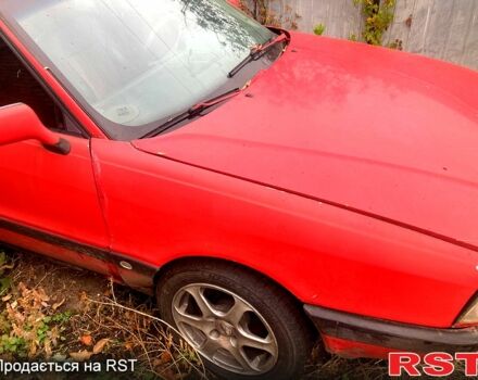 Красный Ауди 80, объемом двигателя 1.8 л и пробегом 111 тыс. км за 1190 $, фото 1 на Automoto.ua