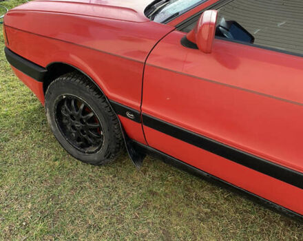 Красный Ауди 80, объемом двигателя 1.8 л и пробегом 235 тыс. км за 1800 $, фото 8 на Automoto.ua