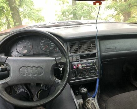 Красный Ауди 80, объемом двигателя 1.6 л и пробегом 400 тыс. км за 1000 $, фото 7 на Automoto.ua