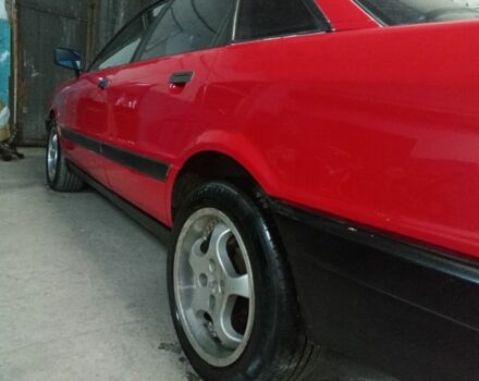 Красный Ауди 80, объемом двигателя 0 л и пробегом 200 тыс. км за 2600 $, фото 1 на Automoto.ua