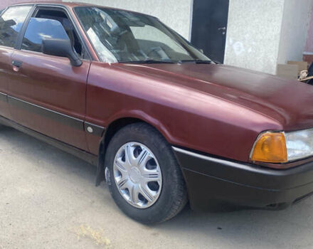 Червоний Ауді 80, об'ємом двигуна 1.76 л та пробігом 600 тис. км за 1300 $, фото 2 на Automoto.ua