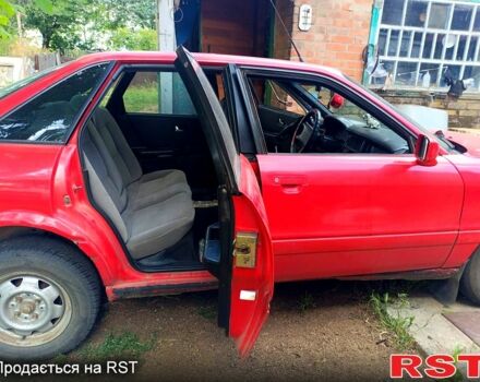 Красный Ауди 80, объемом двигателя 1.8 л и пробегом 450 тыс. км за 3000 $, фото 6 на Automoto.ua