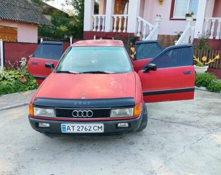 Червоний Ауді 80, об'ємом двигуна 1.8 л та пробігом 320 тис. км за 1000 $, фото 2 на Automoto.ua