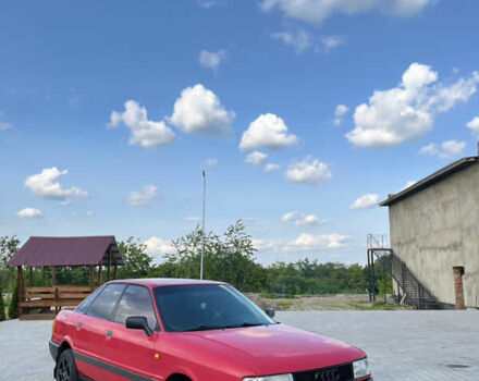Красный Ауди 80, объемом двигателя 1.8 л и пробегом 350 тыс. км за 2250 $, фото 28 на Automoto.ua