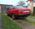 Красный Ауди 80, объемом двигателя 1.8 л и пробегом 480 тыс. км за 1850 $, фото 1 на Automoto.ua