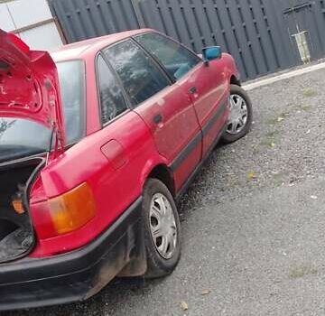 Ауді 80 1990 у Хмельницькому на Automoto.ua Червоний Ауді 80, об'ємом двигуна 1.8 л та пробігом 333 тис. км за 1000 $, фото 8 на Automoto.ua