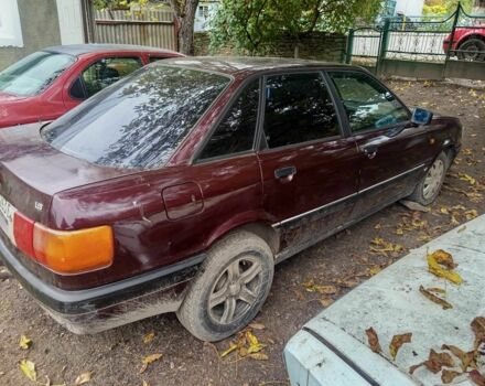 Ауді 80 1990 у Могилев-Подольском на Automoto.ua Червоний Ауді 80, об'ємом двигуна 1.8 л та пробігом 300 тис. км за 1050 $, фото 8 на Automoto.ua