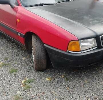 Ауді 80 1990 у Хмельницькому на Automoto.ua Червоний Ауді 80, об'ємом двигуна 1.8 л та пробігом 333 тис. км за 1000 $, фото 3 на Automoto.ua