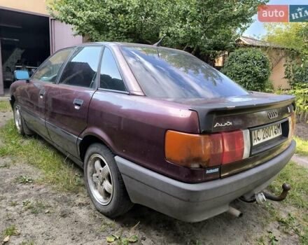 Червоний Ауді 80, об'ємом двигуна 2 л та пробігом 300 тис. км за 2000 $, фото 2 на Automoto.ua