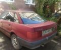 Красный Ауди 80, объемом двигателя 1.8 л и пробегом 300 тыс. км за 1000 $, фото 1 на Automoto.ua